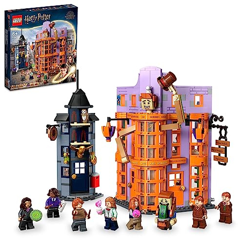 Lego Harry Potter 76422 Le Chemin de Traverse: Weasley, Faacadious Wizards für Zauberer, Spielzeug