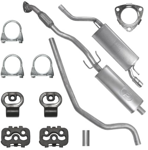 Polmo Schalldämpferset Auspuffanlage Auspuff für Opel Corsa 4 IV D 2010-2014 1.4
