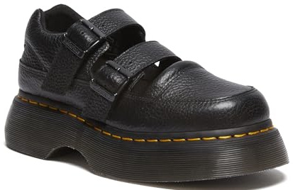 Dr. Martens Buzz MJ Mary Jane DM41061001, Women brogues, Black, 39 EU