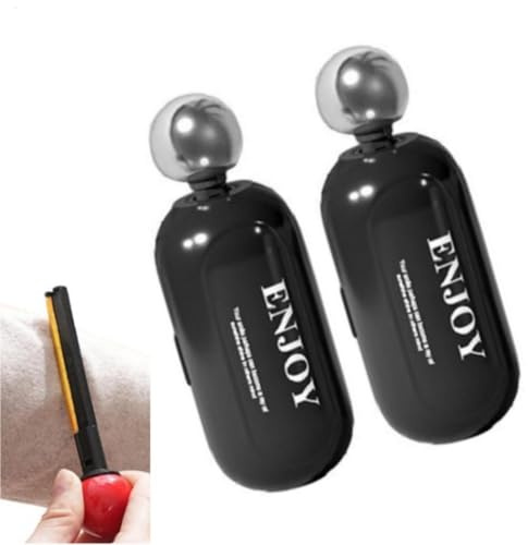 2X Reusable Lint Roller For Clothes, 2 In 1 Portable Lint Roller Washable Sticky Roller Rullo Per Pelucchi Riutilizzabile, Rullo Per Pelucchi | Sfera Adesiva Per Pelucchi Rullo Appiccicoso