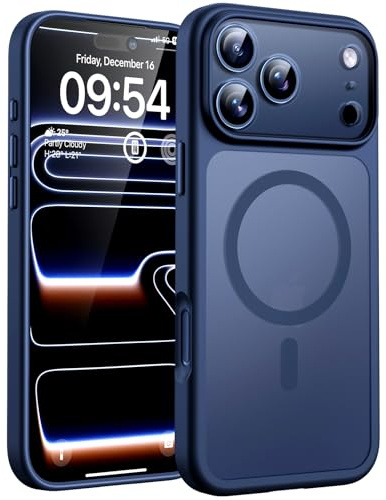 TOCOL for iPhone 17 Pro Max Case, Compatible with MagSafe, Dark Blue