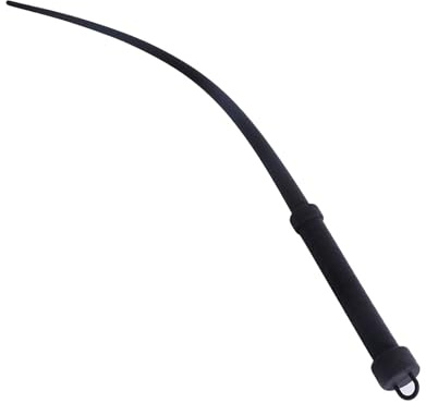 Horse Lunge Whip Flexible Training Tool with Comfortable Grip for Stage Performance and Dressage Practice (Black, 61x2.5x2.5cm)