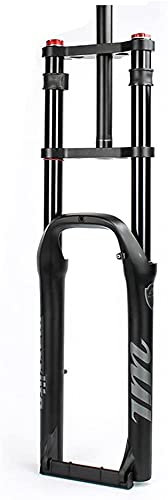 20/26 Zoll Fahrrad Fat Air Gabel Schnee-/Strandfahrradgabel Doppelschulter Luftfederung Magnesium &Amp; Aluminiumlegierung Spread 135Mm Fit 4.0''Fat Tire A,20Inch