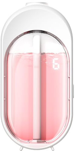 Difusor de Aceites Esenciales Sin Agua Nimin con 50ml de Aceites,Multimodo, Silencioso,Purifica y Desodoriza el Aire,Diseño de Pared o de Escritorio para Hogar,Oficina, Hotel y Baño,V07Pro-Gardenia