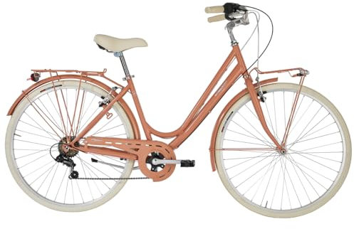 Alpina Bike, Bicicletta Donna Sharin, Rosa Cipria, 28, Acciaio