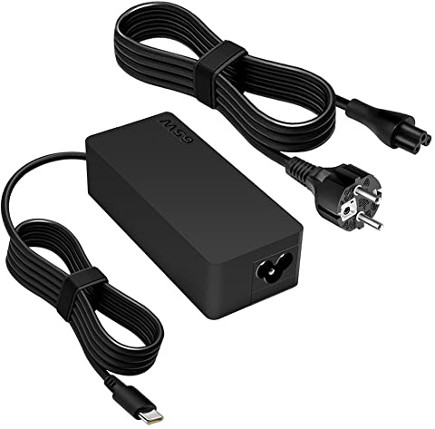 WHSTELENI 65W USB C Chargeur Ordinateur Portable pour Lenovo Thinkpad X1 Carbon(Gen5/6/7) E14 E15 E480 E490 E580 E590 T14 T15 T480 T490 T580 T590 L380 L480 L580 Type C Alimentation Adaptateur Secteur