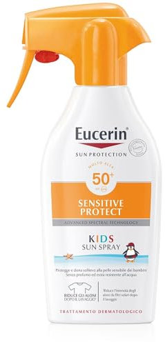 Eucerin Sun Protection - Kids Trigger Spray Sensitive SPF50+ Bambini, 250ml