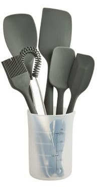 Lakeland 7-Piece Silicone Utensils and Measuring Jug Set