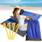 YJSDDNTY Picknickdecke, Sandfreie Strandmatte Wasserdicht, Faltbare Picknickmatte, Übergroße Campingmatte für Outdoor Garden Park Grass Travel Wandern（145 × 200cm）