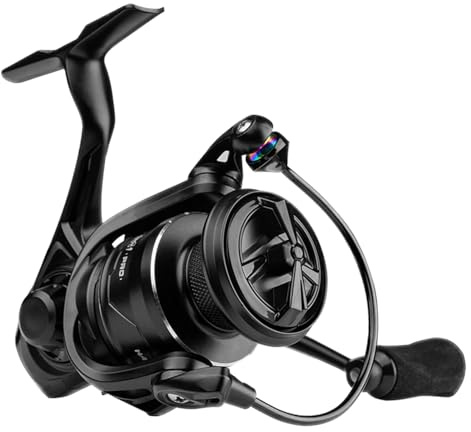 Handing M1 Pro Angelrollen für Salzwasser oder Süßwasser, vollständig geschlossene Struktur, Angelrolle, 15 kg, max. Zug, Angelrolle, 9 + 1, Edelstahl, BB, Größe 3000