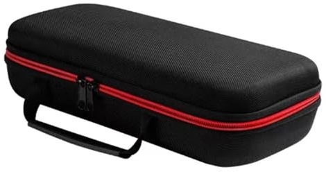 Xijobido EVA Hard Microphone Carrier Bag Storage Case with Mesh Pocket - Handheld Microphone and Cable Carrying Case for Travel