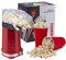 Sensio Home Popcorn Maker 1200W | Gourmet Popcorn Machine | Best Air Popcorn Popper - Fat Free and Healthy