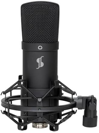 Stagg SUM45 SET Juego de micrófono USB cardioide con accesorios
