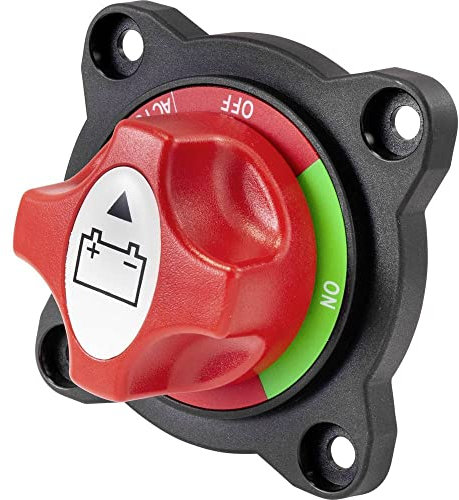 TRU Components TC-9076248 Batterietrenner für Auto, 50 V/DC, 300 A, 1 x Off/On zum Aufhängen, IP68, 1 Stück