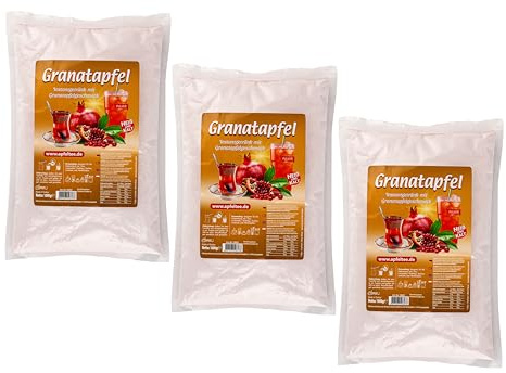 3 x 1 kg ottoman granatäpple snabbdryck med smak av granatäpple i pulverform