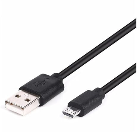 Aiivioll Câble de charge micro USB de rechange compatible avec Fire TV, la compatibilité Streaming Stick Express Premier 3800, la compatibilité ordinateur Intel,la compatibilité câble d'alimentation