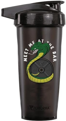 Performa Shakers Performa Activ (800ml) - At The Bar (800ml) Black - Accessoires de fitness - Shakers et mélangeurs