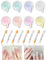 Ysimple 8 Schachteln Chrome Nail Powder Pearl, Neonail Glassy Pearl Effect Nagelpuder Mit 8 Bürsten, Pigmente Nägel Set Für Nägel, Pigmente Nägel Spiegeleffekt Für Maniküre Nageldesign DIY Salon