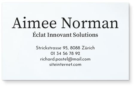 50 bis 5000 Individuelle Visitenkarten Classic - UTTSCHEID (7)