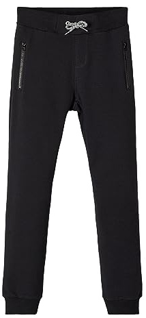 NAME IT Nkmhonk BRU Swe Pant Noos Pantalones, Negro (Black), 158 para Niños
