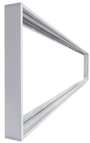 LED Panel Surface Mounting Frame Box Kit for Ceiling Panel 1200 x 600 White Body