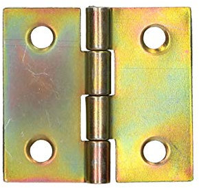 KOTARBAU® Möbelscharniere 30 x 30 mm 1 St. Gerollte Scharniere Alle Größen Tischband Türband Möbelband Verzinkt Türscharniere Scharnier Kistenband Schrankscharniere