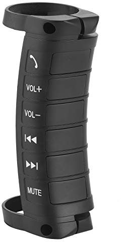 Botón Media Control Remoto para Volante Portátil Inalámbrico Bluetooth Control Remoto para automóvil Llamadas telefónicas Controlador de música Navegación Controlador de DVD Doble DIN Universal