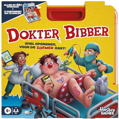 Doctor Bibber, elektroniskt brädspel med allt-i-ett-fodral - nederländsk version
