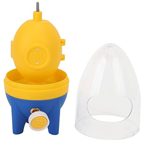 Shaker à œufs manuel - Protection parfaite - Principe physique - Blanc et jaune - Huevo Cocido Revuelto Mix - Secoueur de fonctionnement simple pour séparateurs ménagers cuits