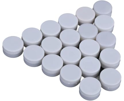 PETSOLA Giocattoli Sonagli Scatole Fai da Te Giocattolo per Animali Domestici Sostituzione Bambola Rotonda Artigianato Compatta Accessori, 2 Cm