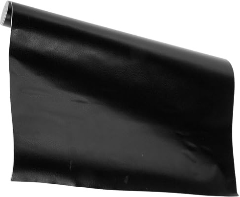 WRITWAA Film Adhésif Texturé Noir 30X100Cm pour Habillage Intérieur de Voiture Protection Tableau de Bord et Console Centrale Covering Intérieur Résistant et Facile à Nettoyer
