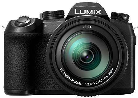 Panasonic LUMIX FZ1000 II 20.1MP Digital Camera, 16x 25-400mm LEICA DC Lens, 4K Video, Optical Image Stabilizer and 3.0-inch Display – Point and Shoot Camera - DC-FZ1000M2 (Black)