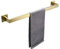 WOMAO Handtuchhalter Gold Gebürstet, Edelstahl Bad Handtuchstange 60cm Ohne Bohren Selbstklebend Handtuchregal Badezimmer Küche