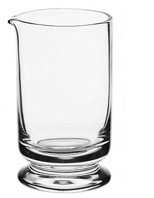 Verre à Mélange 65cl pour Cocktail Mixing Glass avec Base Solide Bord Evasé Mélangeur Cocktail Boissons Equipement Barman Matériel de Bar Pub Restaurant