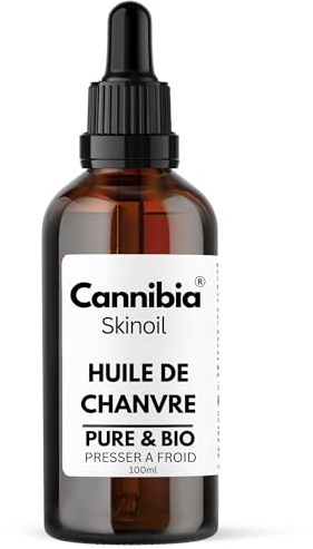 Olio di semi di canapa biologico - Pressato a freddo - Puro e naturale - 100 ml - Idratazione intensiva e antietà - corpo, pelle, viso, capelli.