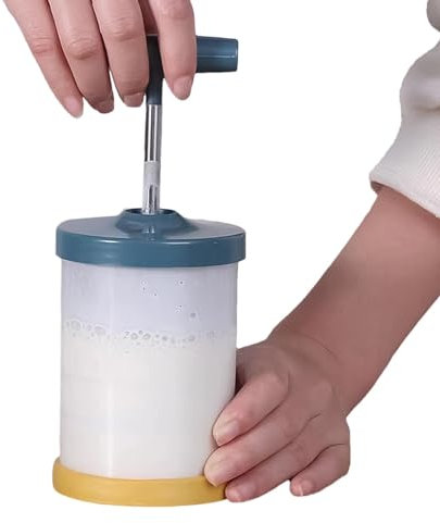 Whipped Cream Maker | Handheld Whipped Cream Dispenser | Whipped Cream Tool | Stainless Steel Cream Dispenser | Manual Cream Maker | Whipped Cream Dispenser for Baking