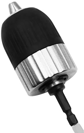 Quick Release Keyless SDS Drill Chuck Adapter for Impact Driver & Electric Drill - Heavy-Duty Hex Shank Conversion Kit