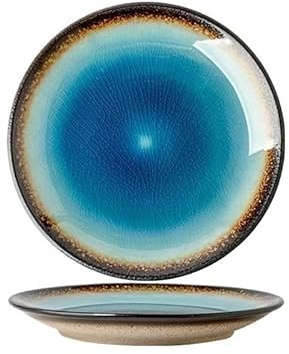 Piatti Piatti da insalata, piatti da portata creativi, piatti in ceramica giapponese, ideali for uso domestico o commerciale. Stoviglie Per La Cena(C,L)