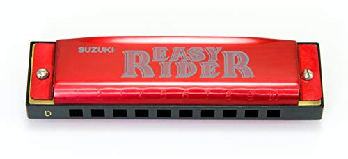 Suzuki 10-Loch Mundharmonika Eazy Rider - Tonart Low-D