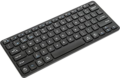 Targus Kompakte Bluetooth-Tastatur für mehrere Geräte, Schwarz