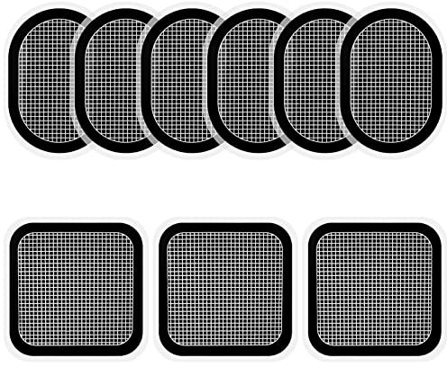 Elektroden-Pads 9 Stück Ersatzelektroden Gel-Pads Ersatz-Gel-Pads EMS Muskelstimulator Ersatzteile Abs Trainer Ersatz Gel Pad für EMS Trainer Bauchtrainer Muskelstimulation Elektrostimulation