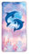 ROTH Kinder-Badetuch Delfine - 60x120 cm, platzsparendes und schnell trocknendes Schwimmtuch