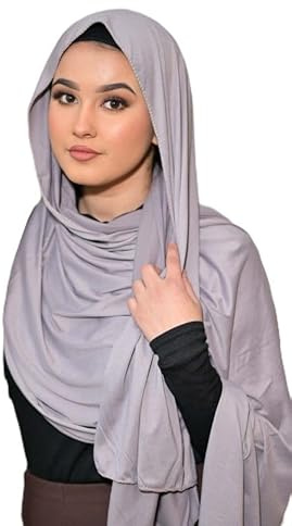 Needs & Wants®JERSEY SCARF Shawl Wrap Hijab Stretchy Big Large Plain Maxi Many Colours