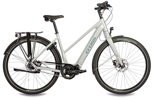 Airtracks 28 Zoll E-Bike Damen City Fahrrad NOVA Trekking Bike Trekkingrad Shimano STеPS E6100 504Wh 8 x Gang Shimano Nexus - 50 cm (Körpergröße 170-185cm)