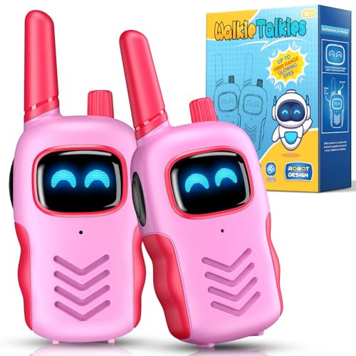 Adeokay Spielzeug Mädchen 3 4 5 6 7 8 9 10 Jahre, Mädchen Geschenke 3-10 Jahre Walkie Talkie Kinder Outdoor Spiele für Kinder Mädchen 3-12 Jahre Geschenkideen Walki Talki Kinder