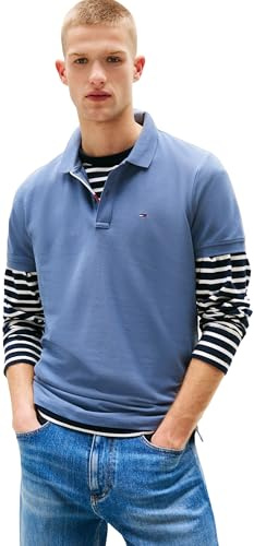 Tommy Jeans Polo de Manga Corta Hombre Slim Placket Slim Fit