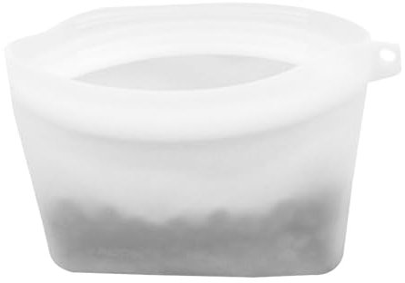 Generisch Silikonbeutel für Hundeleckerlis, Kleine Leckerli-Tasche für das Hundetraining, Bequem zu Reinigen, Tragbarer Leckerlibeutel für Hunde, Auslaufsicherer Silikon-Beutel für Hunde-Leckerli