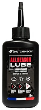 Hutchinson - Accessoires de vélo - Lubrifiant pour chaine - Compatible toutes conditions - All Season - à base d'huile -125 ml