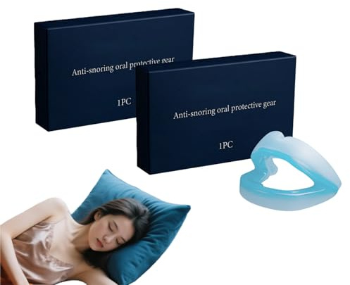 Embout buccal Arshon,Archon Anti Ronflement,Embout Buccal Anti-Ronflement Réutilisable,Silencieux et Protège les Dents,Pour un Sommeil Paisible Chez Soi et en Déplacemen