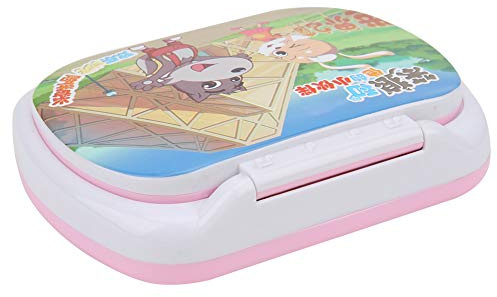 HUSHUI Juguete de Aprendizaje en Computadora, Portátil Educativo Multifuncional para Niños, Teclado de Goma Portátil, 1 Unidad